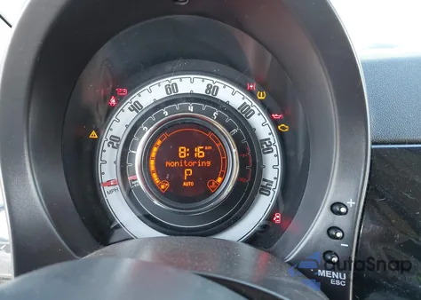 2012 Fiat 500C Lounge from USA, damaged, VIN 3C3CFFER6CT109290